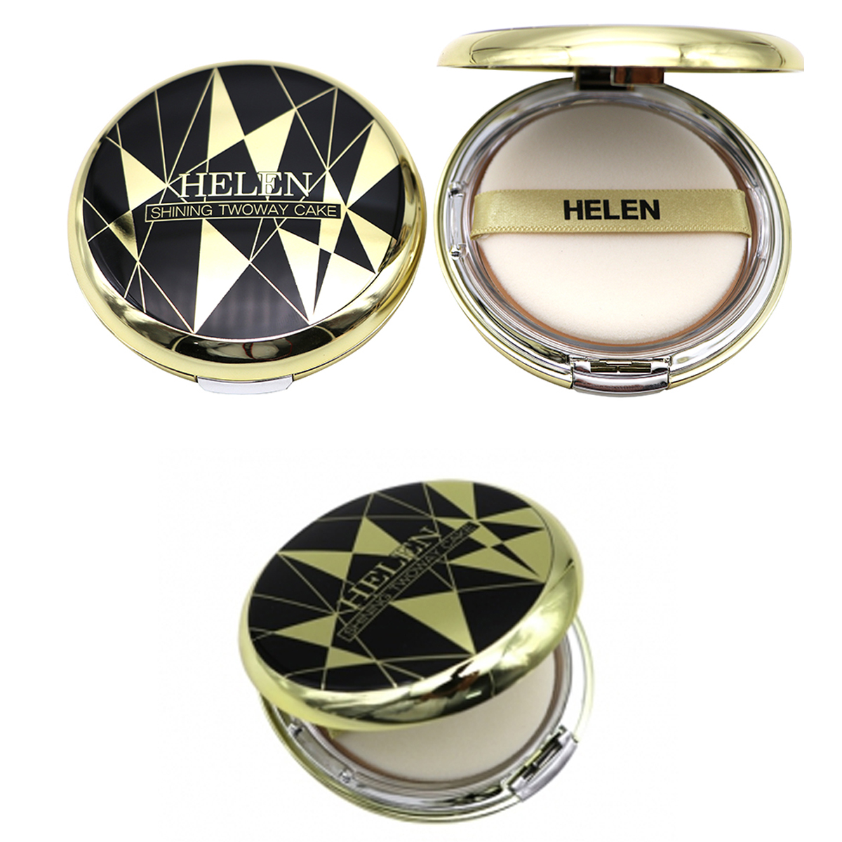 Helen Shining Twoway Cake SPF40, PA++   Phấn Nền Trang Điểm Dưỡng Ẩm Và Chống Nắng Helen